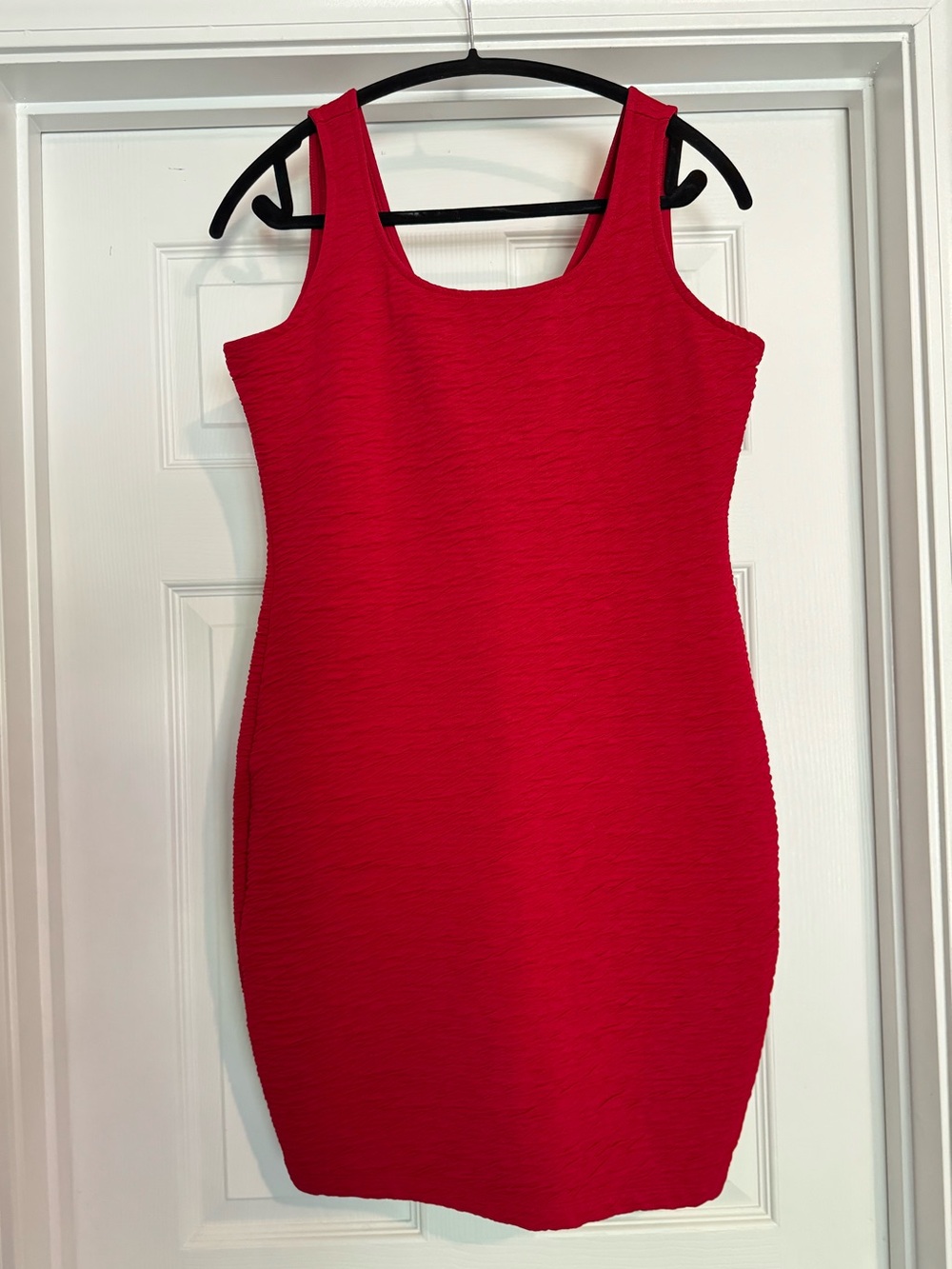 Forever 21 Red Tank Bodycon Mini Dress
